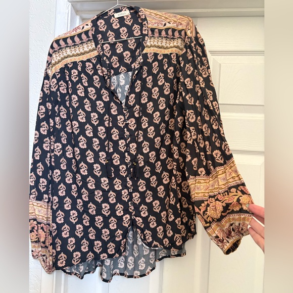 Spell And The Gypsy Marmont Blouse In Whiskey Color - Picture 5 of 8